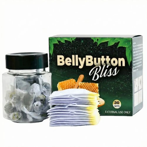 Belly Button Bliss Ayurvedic topical essential navel oil bottle with dropper tool
