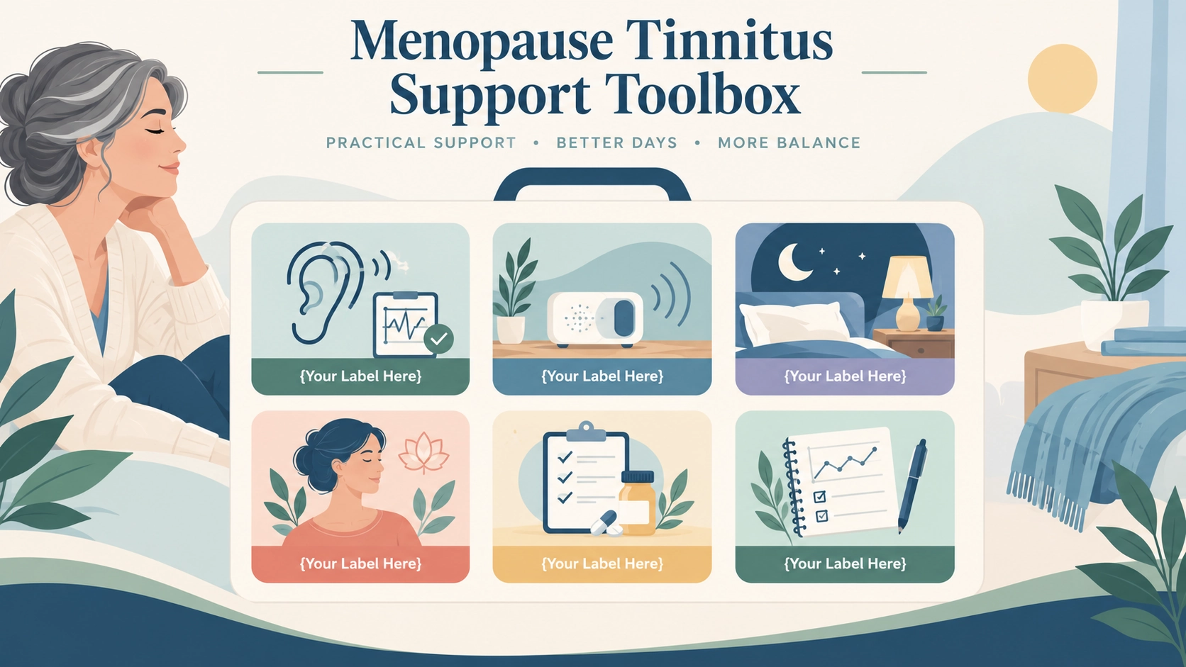 Menopause tinnitus support toolbox.